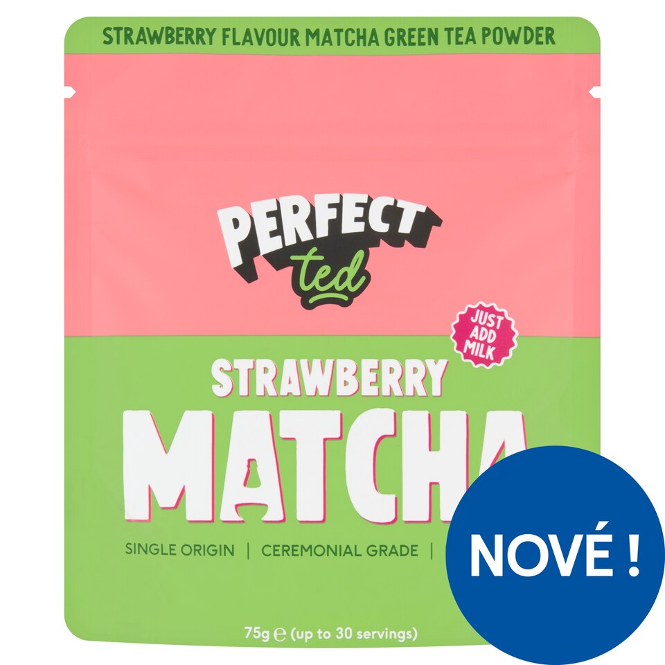 Perfect Ted Ceremonial Matcha Strawberry 75g
