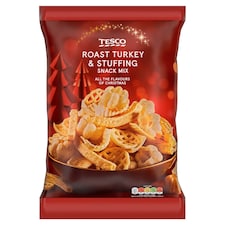 Tesco Roast Turkey & Stuffing Snack Mix 150g