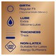 image 3 of Durex Real Feel Condoms Latex Free Regular Fit 12 Pack