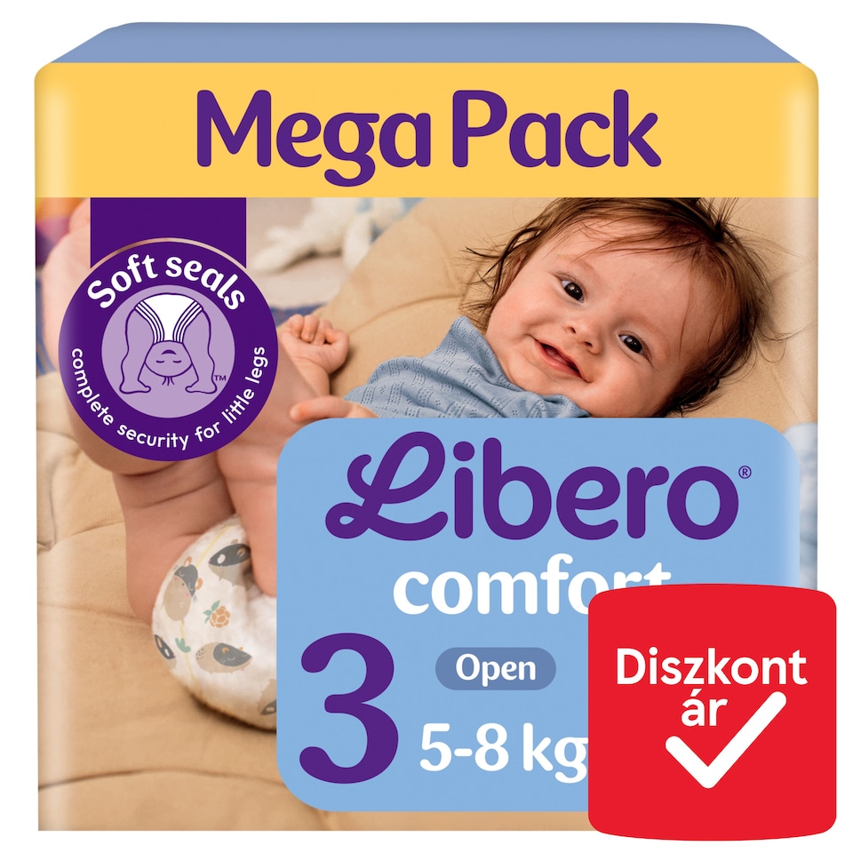 Libero Comfort pelenka, méret: 3, 5-8 kg, 76 db  1. kép