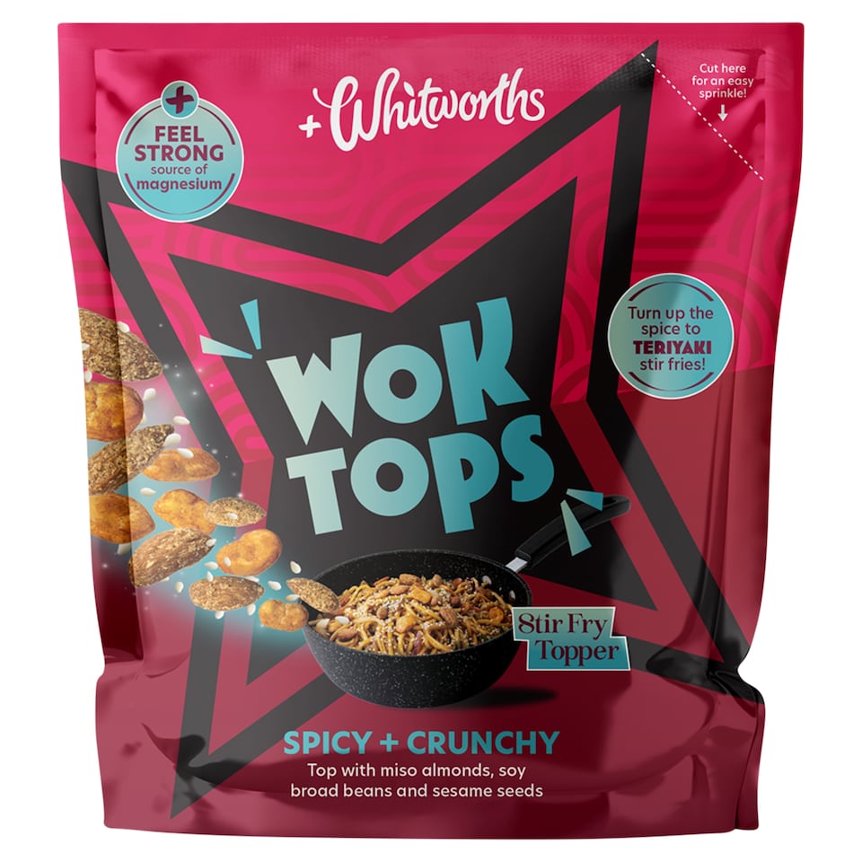 Whitworths Wok Tops Spicy + Crunchy Stir Fry Topper 50g