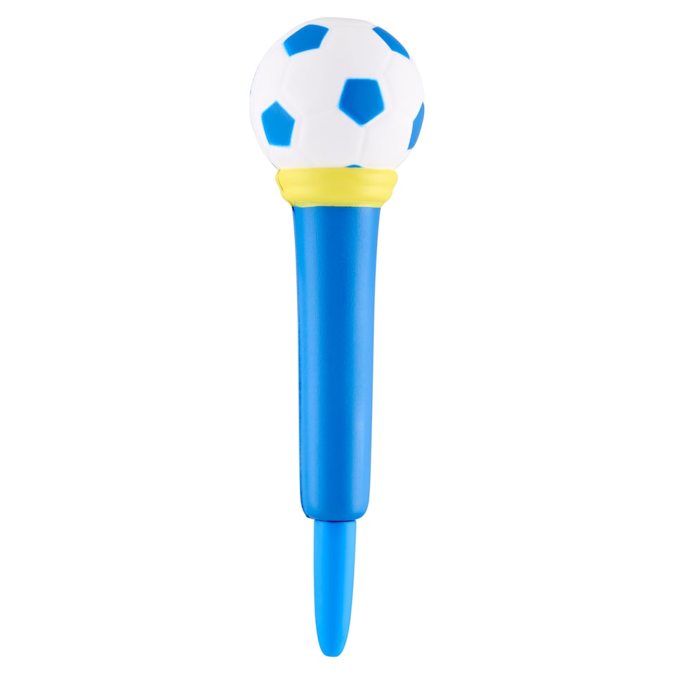 Football Squishy Gel Pen Blue Ink 0.5 mm