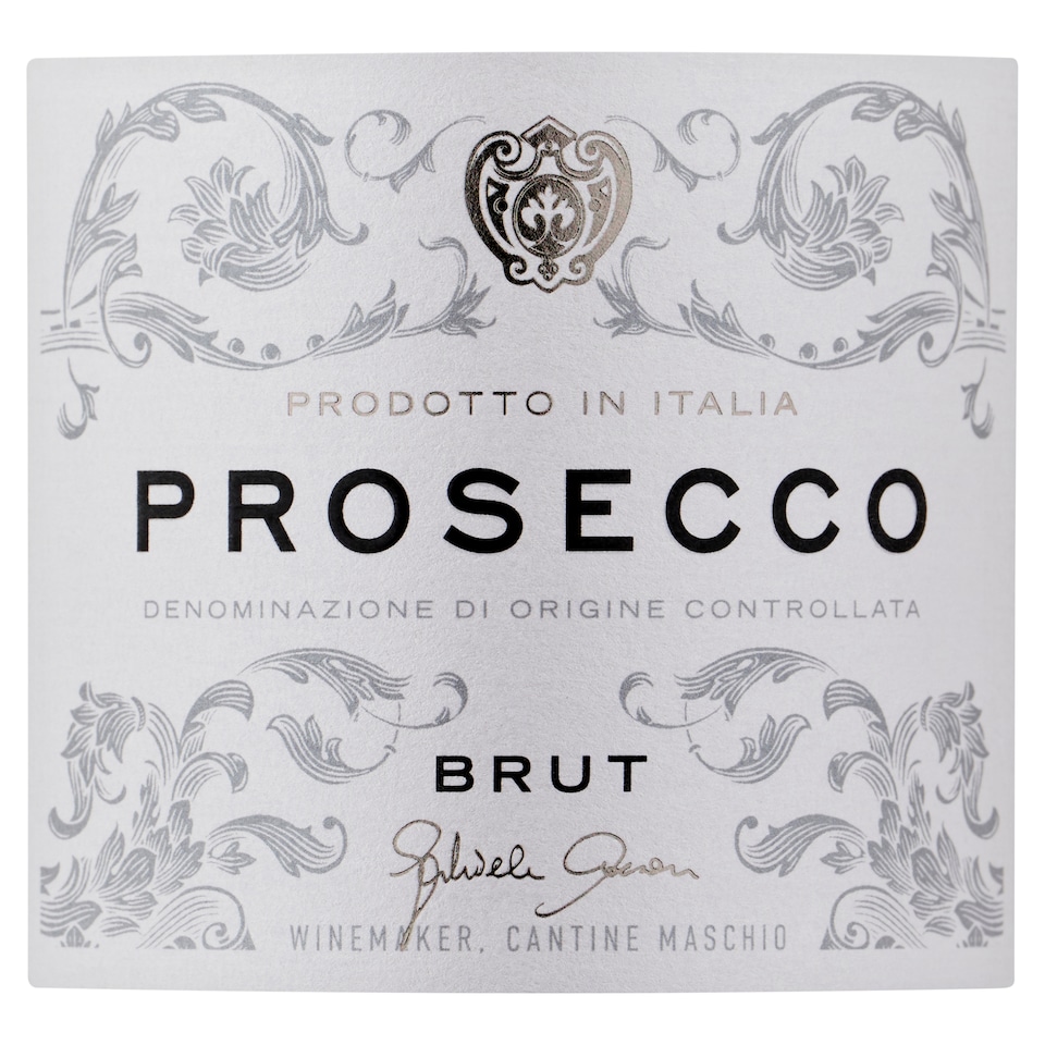 Obrázek 1 pro produkt Tesco Finest Prosecco D.O.C. šumivé víno brut 375ml