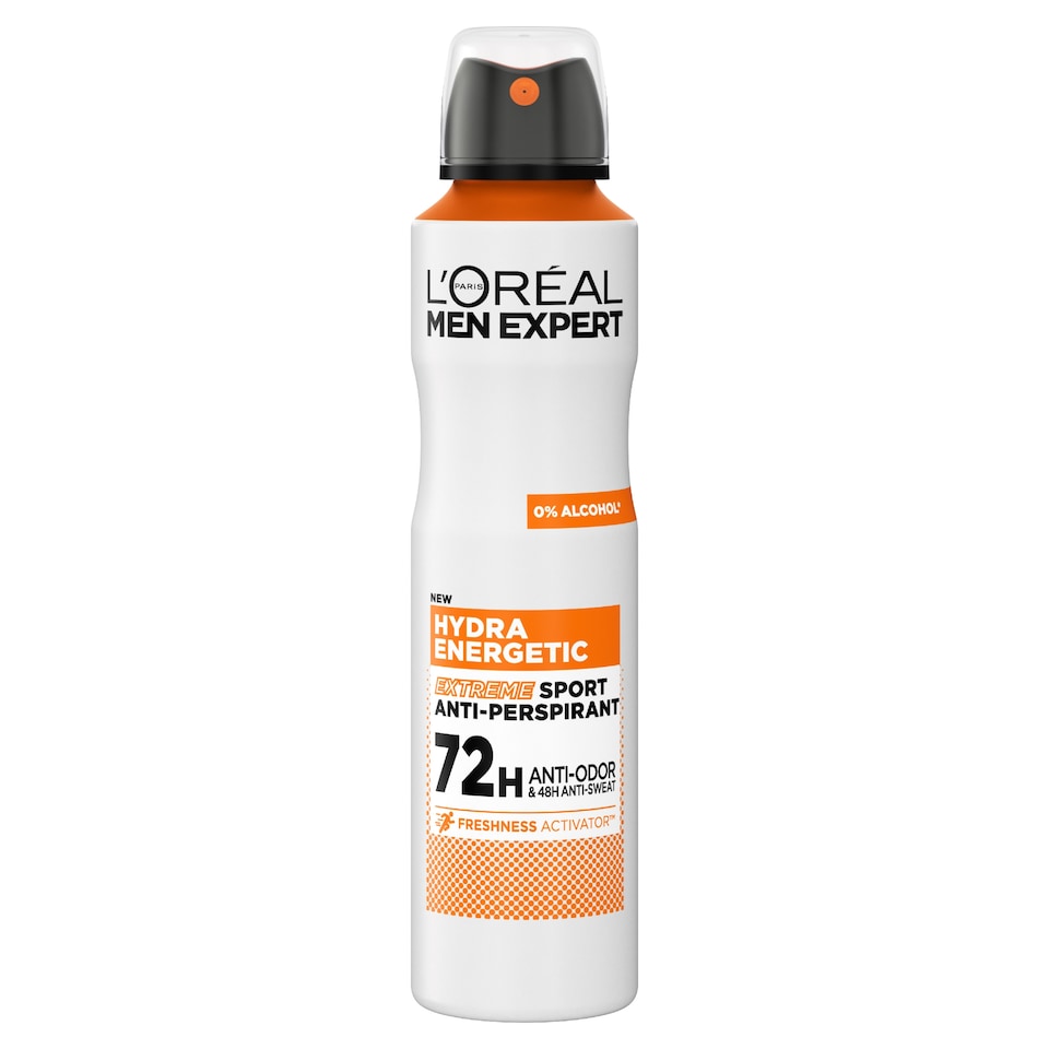 image 1 of L’Oreal Men Expert Hydra Energetic Extreme Sport Spray Antiperspirant 250ml