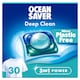 image 1 of OceanSaver Plastic Free 30 Deep Clean Washing Capsules Wild Sea & Sandalwood 420ml 