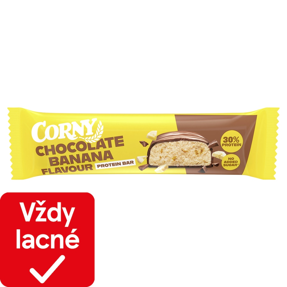 CORNY proteínová tyčinka 30 % banán 50 g