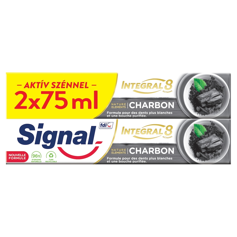 Signap Integral 8 Charbon Toothpaste 75 ml