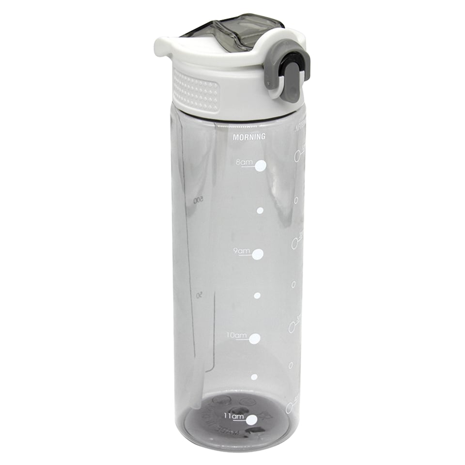 Tesco Grey Sipper Water Bottle 750ml