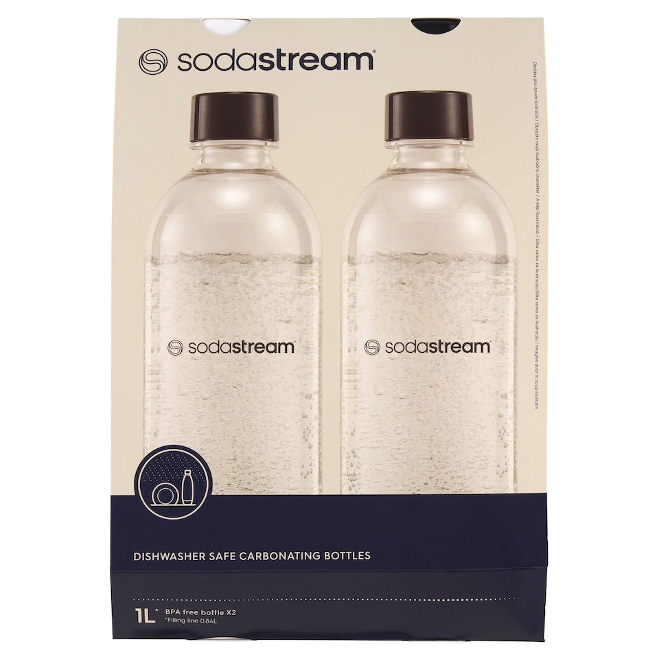 Sodastream Lahve pro výrobníky domácí perlivé vody 2 x 1 l