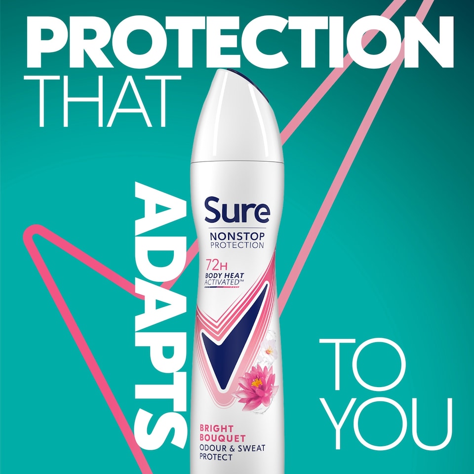 image 1 of Sure Women Bright Bouquet 72h Nonstop Protection Antiperspirant Deodorant 250ml