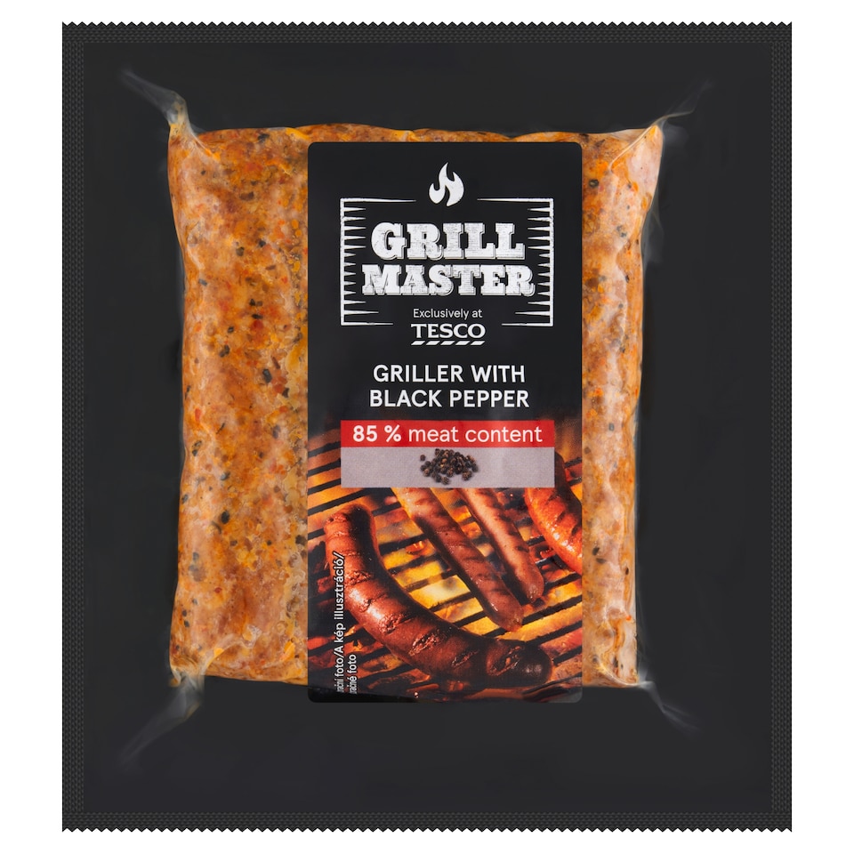 Tesco Grill Master Griller with Black Pepper 200g