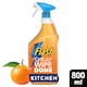 image 1 of Flash Spray Wipe Done Kitchen Bright Mandarin 800ml