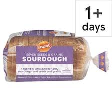 IRWIN'S SEEDS & GRAINS SOURDOUGH BREAD 680G