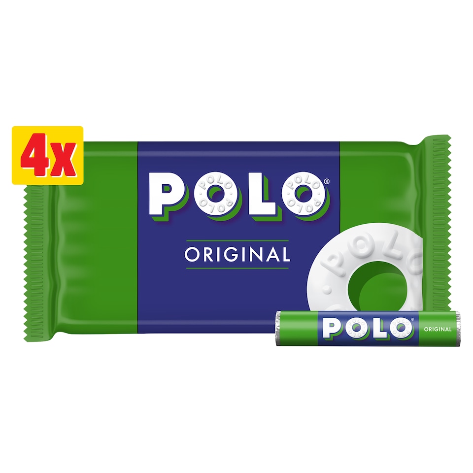 image 1 of Polo Original Mint Tube Multipack 34g 4 Pack