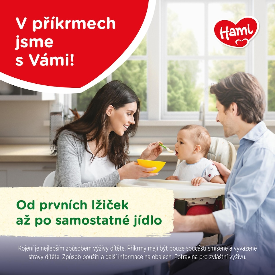 Obrázek 1 pro produkt HAMI Trojhránky červená řepa, špenát, mrkev 30g