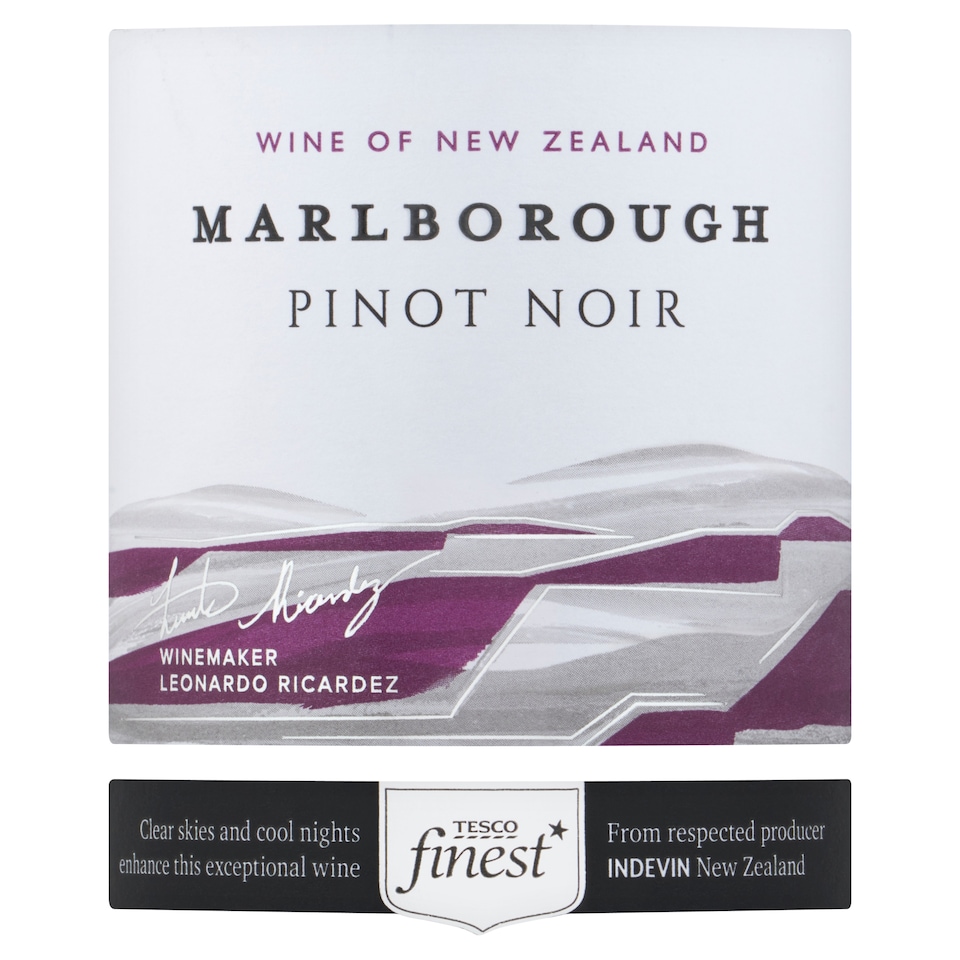 image 1 of Tesco Finest Marlborough Pinot Noir 75Cl