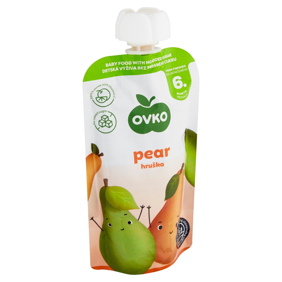 obrázok 1 z OVKO Bio dojčenská výživa hrušková 120 g