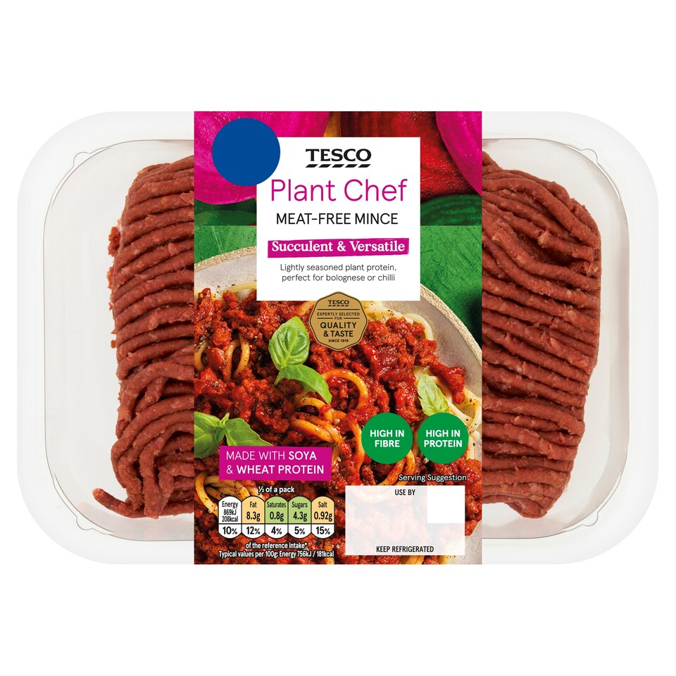 Tesco Plant Chef Meat-Free Mince 250g