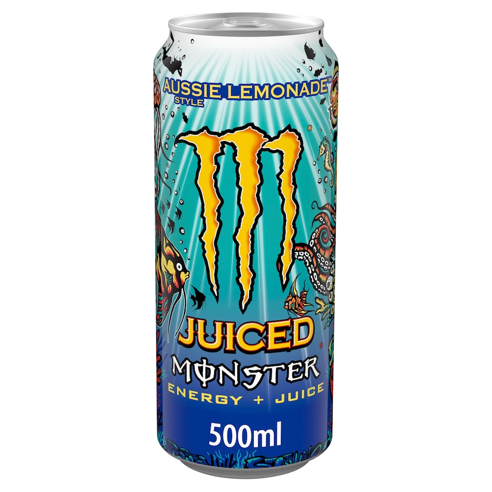 image 1 of Monster Juiced Energy + Juice - Aussie Lemonade 500ml