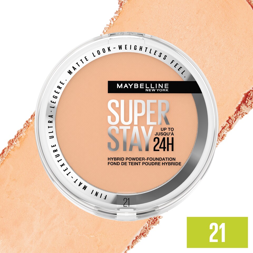 image 1 of Maybelline Super Stay 24 Hour Hybrid Foundation Powder 75 9G