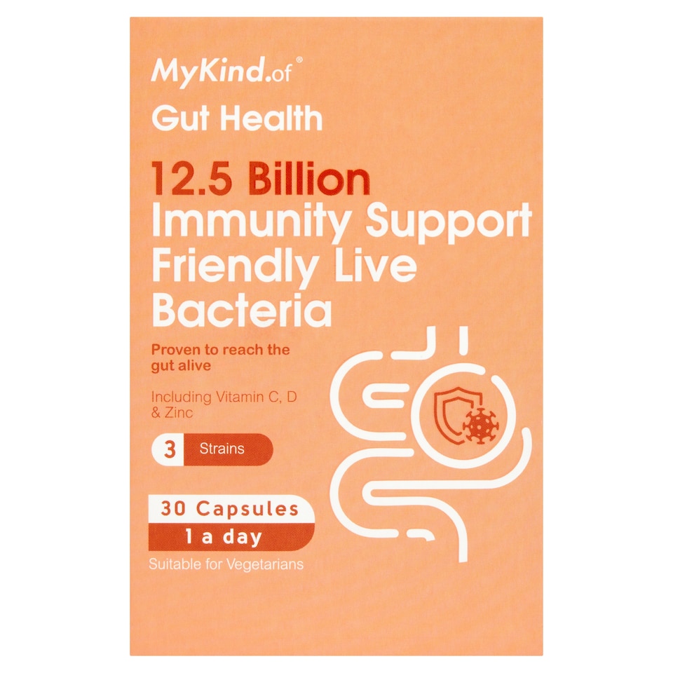 MyKind.of Immunity Support Friendly Live Bacteria 30 Capsules