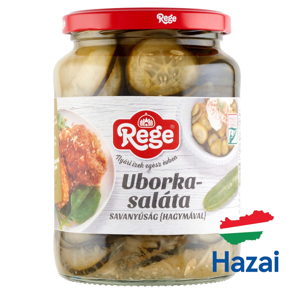 Rege uborkasaláta savanyúság hagymával 680 g  1. kép