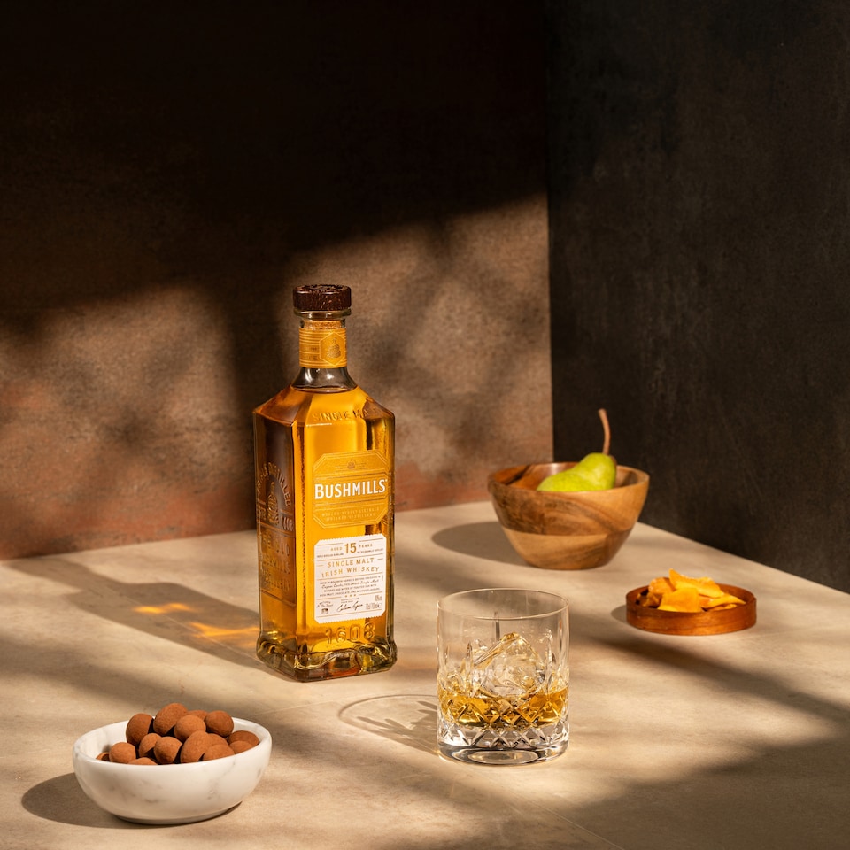 image 1 of Bushmills 15 Year Old Single Malt Irish Whiskey 70 cl 