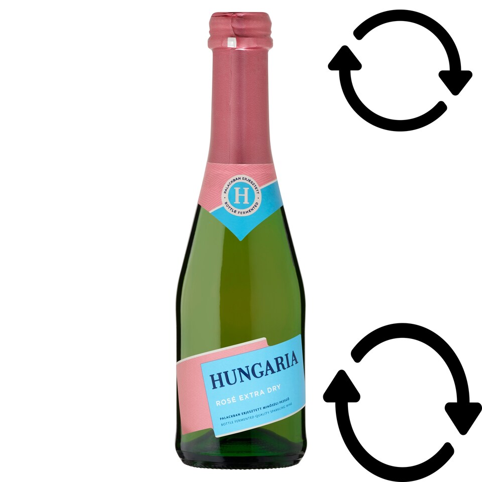 Hungaria különlegesen száraz, rosé minőségi pezsgő 12% 0,2 l