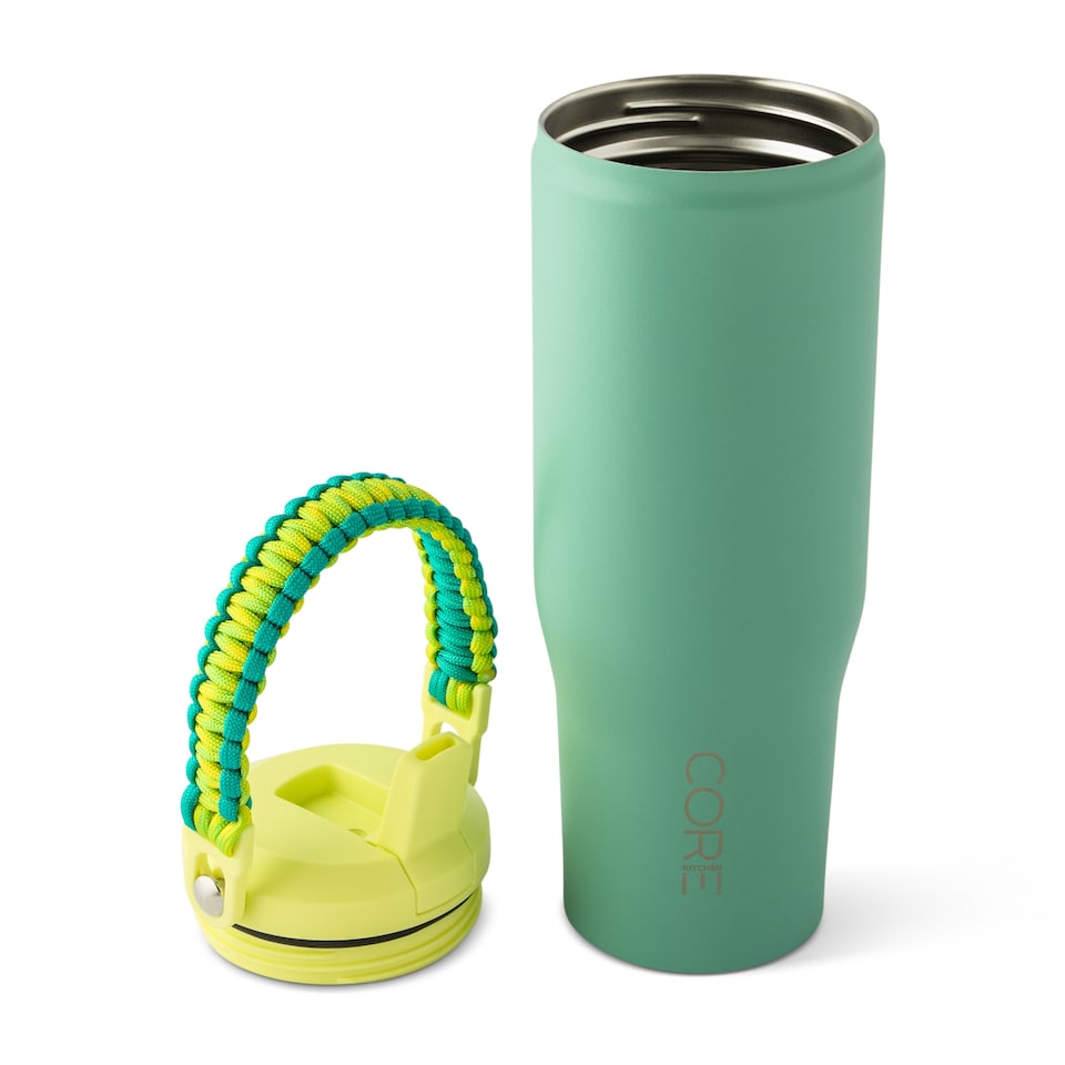image 1 of Core Kitchen Vault Metal Green Bottle 887Ml