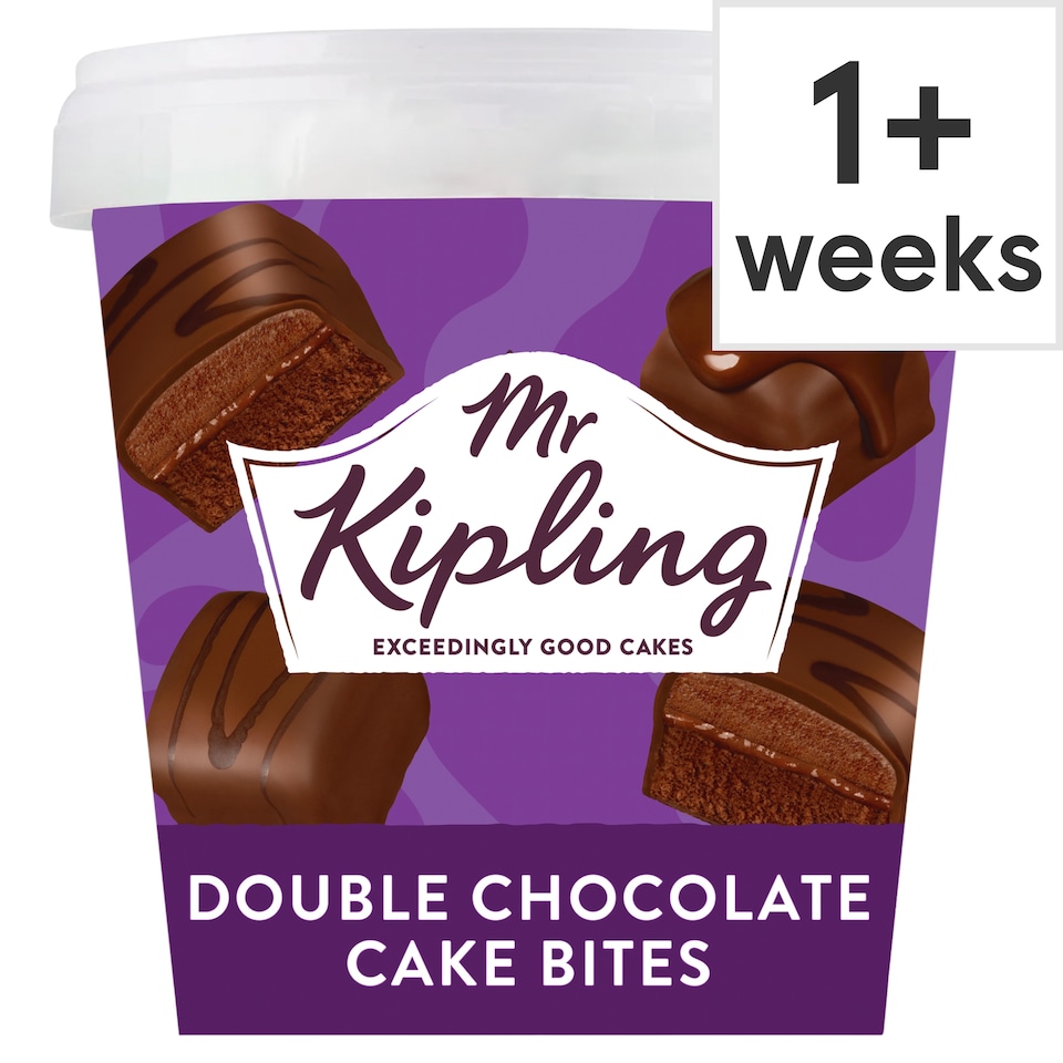 image 1 of Mr Kipling Double Chocolate Mini Cake Bites 205g