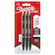 image 1 of Sharpie S-Gel Black Gel Pens, 3 Count