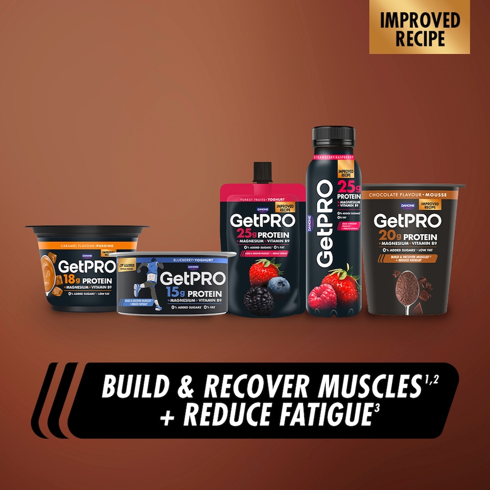 image 1 of GetPro 20g Chocolate High Protein Mousse 200g