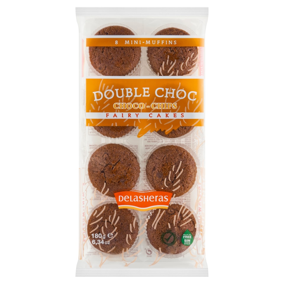 obrázok 1 z Delasheras Mini Muffiny Magdalenas Double Choc 8 ks 180 g