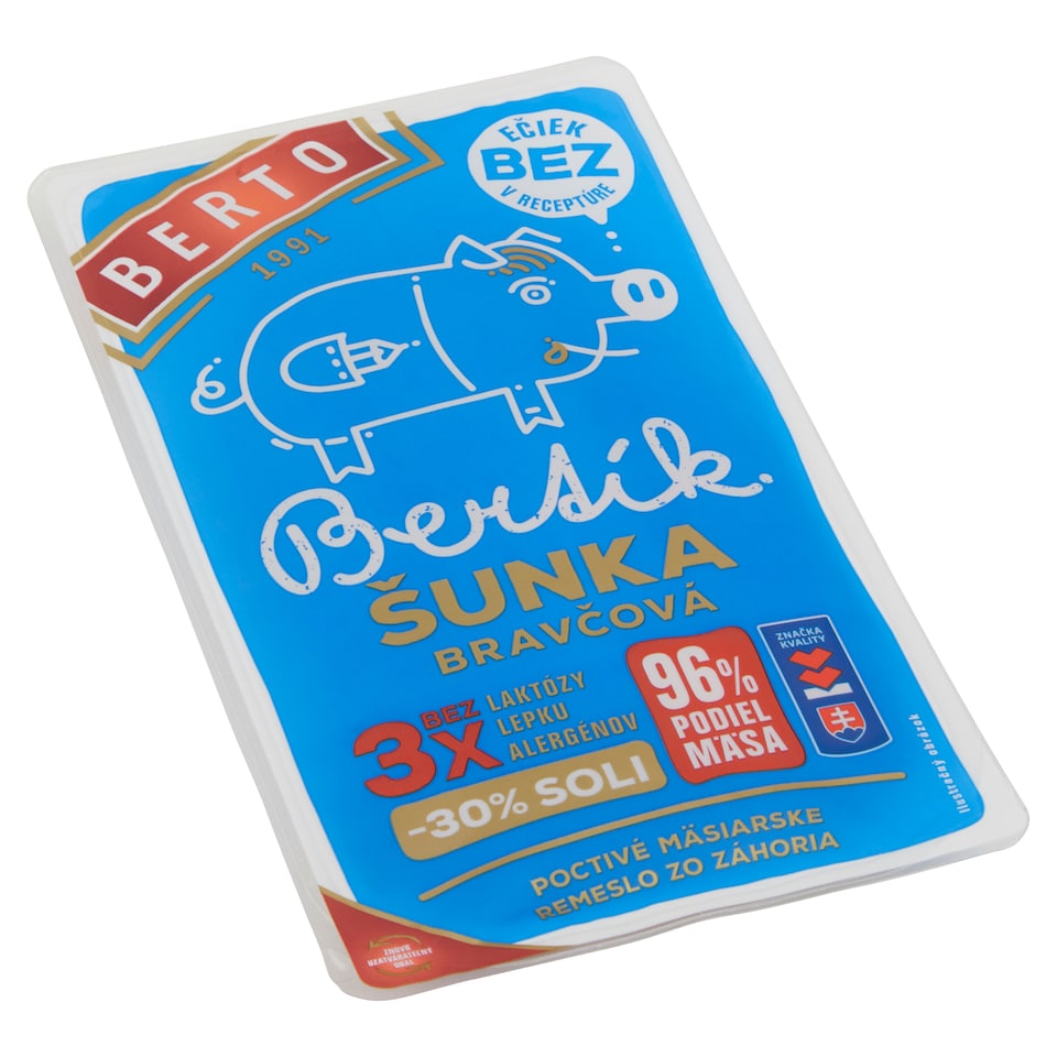 obrázok 1 z Berto Bertík šunka bravčová 100 g