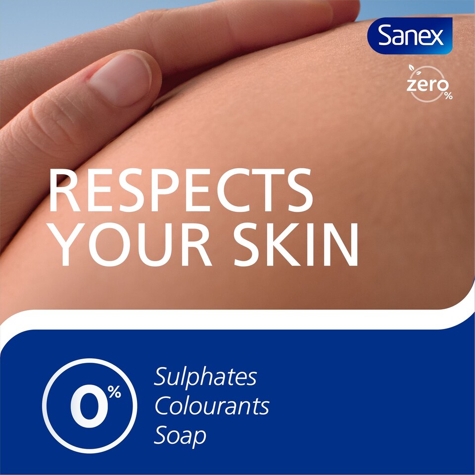 image 1 of Sanex Zero% Kids Bodywash And Bathfoam 500Ml