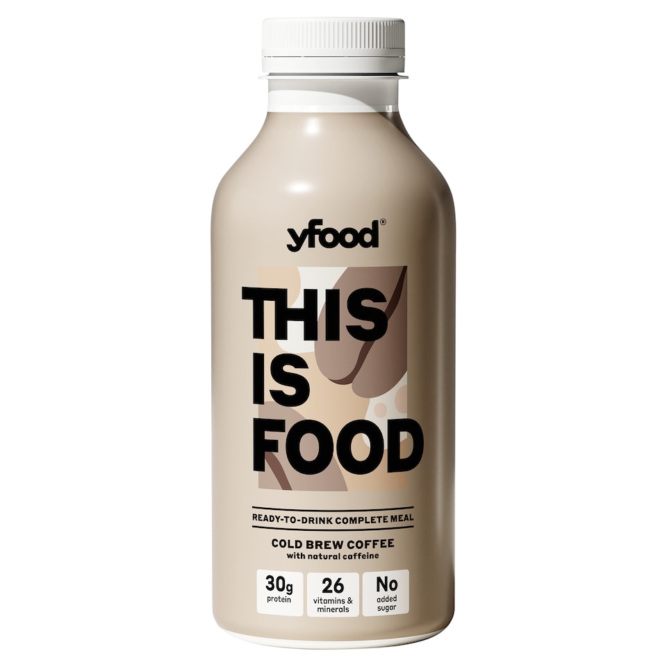 image 1 of yfood Ready to Drink Complete Meal Cold Brew Coffee 500ml