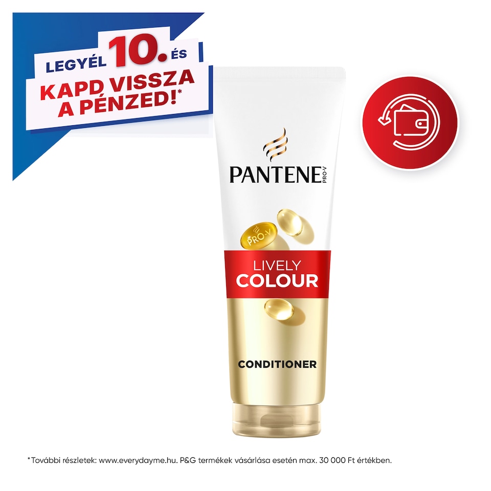 Pantene Pro-V Color Protect balzsam 275ml festett hajra. Active Nutri-Plex