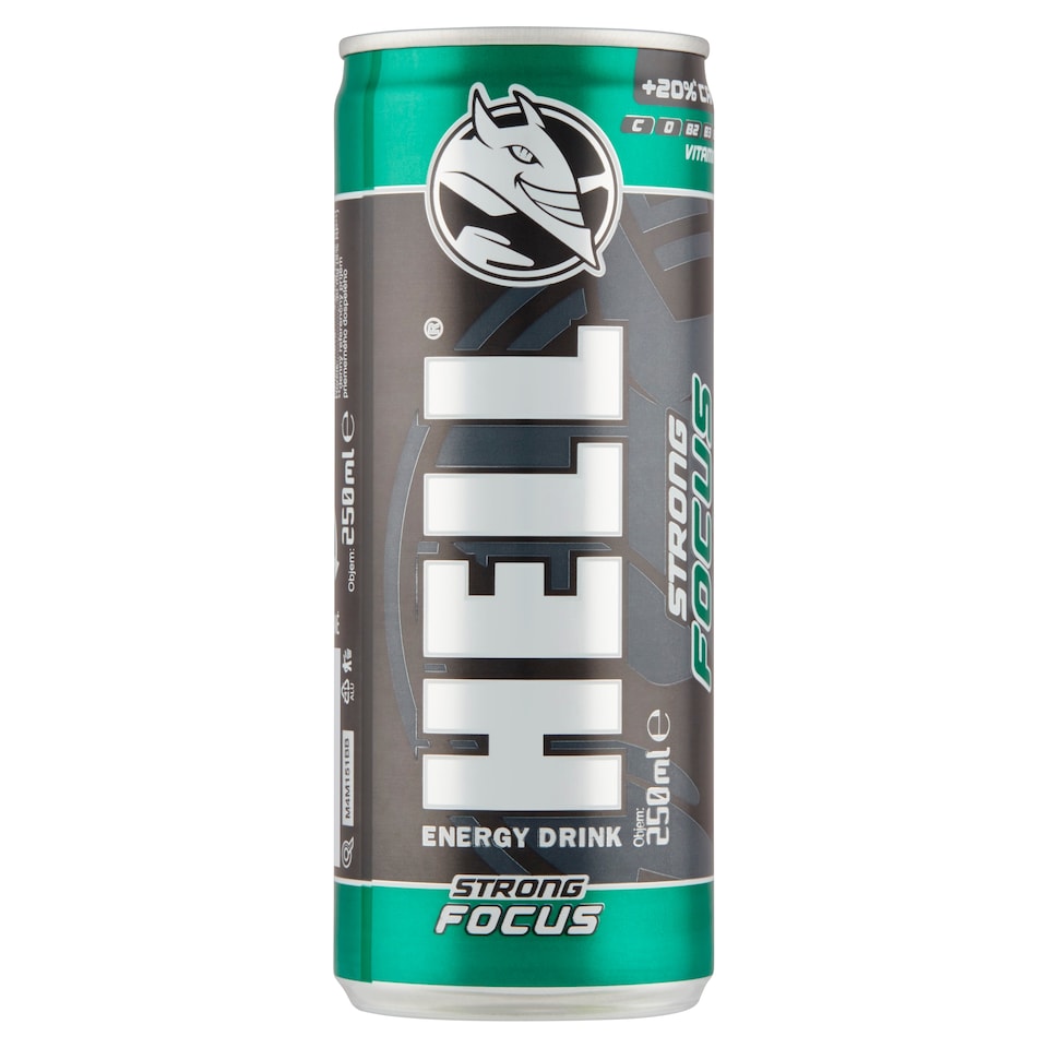 image 1 of Hell Strong Focus Energy Drink 250 ml