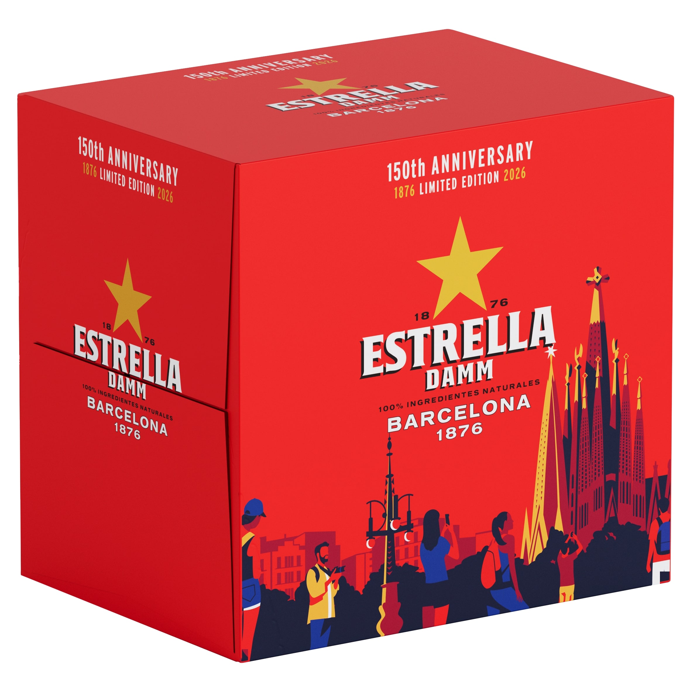 Estrella Damm Bottles 12X330ml
