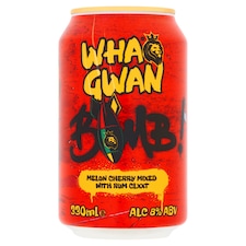 Wha Gwan Melon Cherry Mixed with Rum 330ml