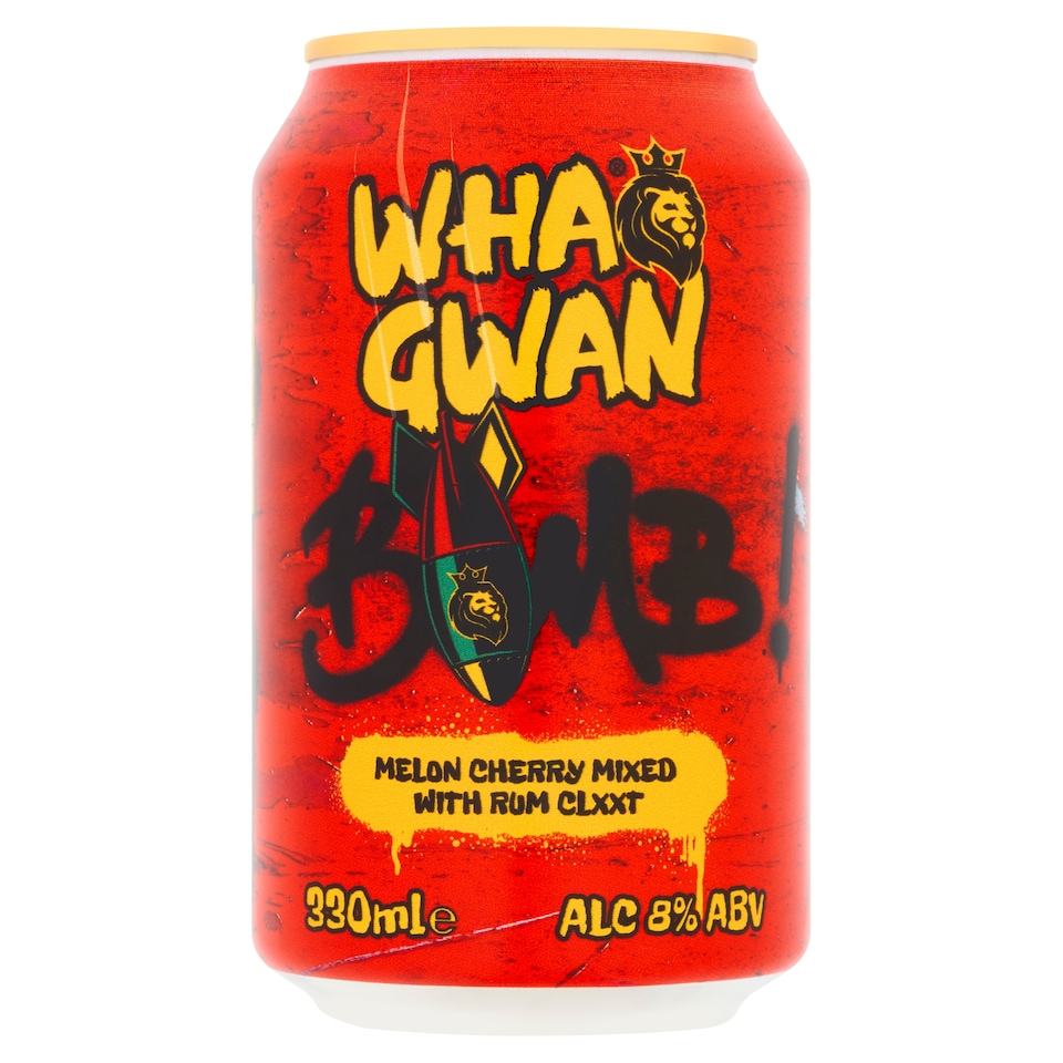 Wha Gwan Melon Cherry Mixed with Rum 330ml