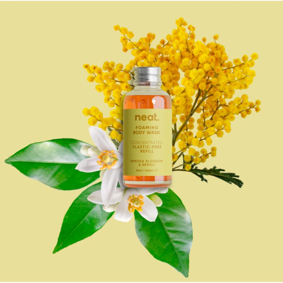 image 1 of Neat Foaming Body Wash Mimosa Blossom and Neroli Concentrated Refill 50ml 