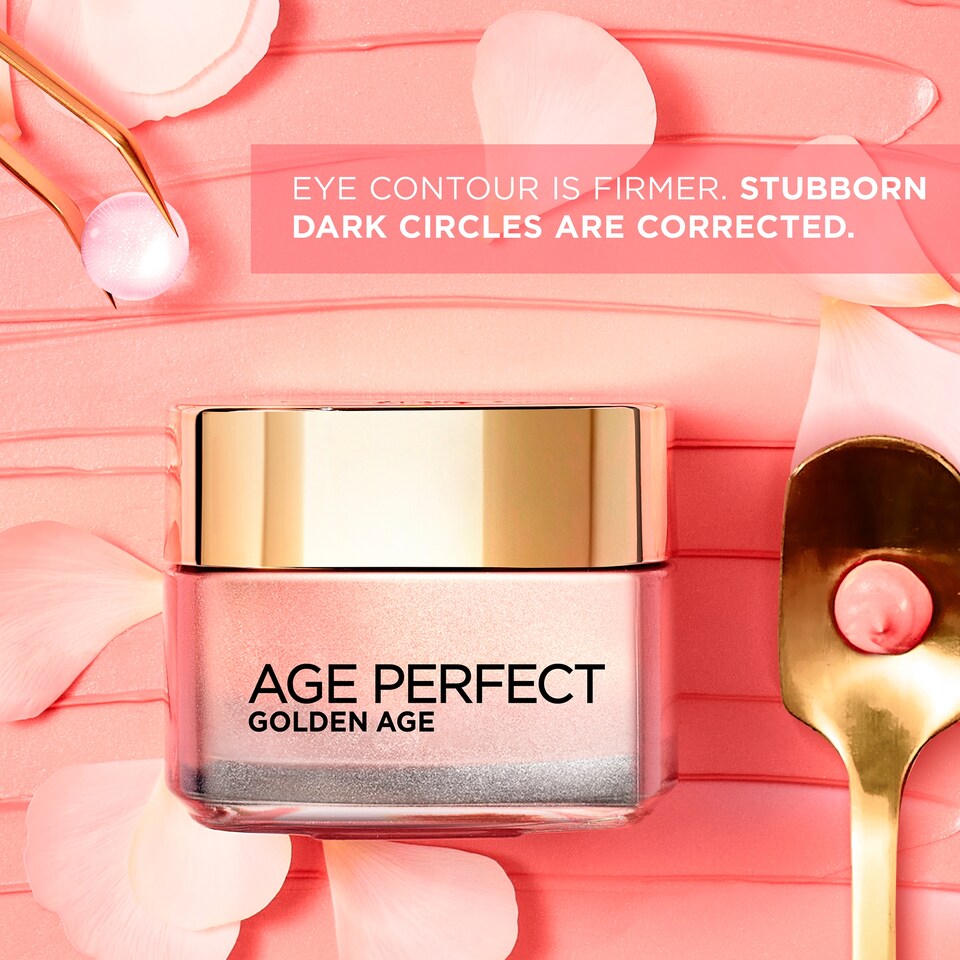 image 1 of L'Oreal Paris Age Perfect Golden Age Rosy Glow Eye Cream for Dark Circles 15Ml