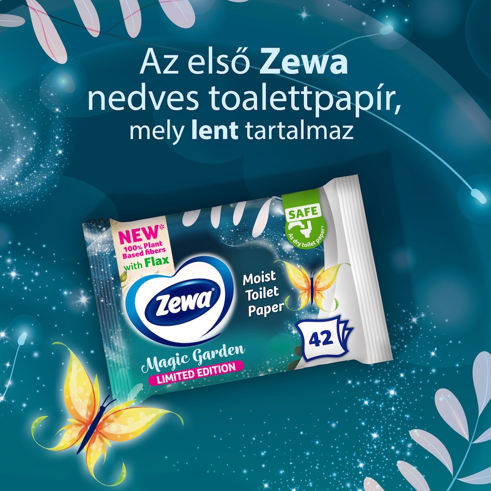 Zewa Limited Edition illatosított nedves toalettpapír 42 db 1. kép