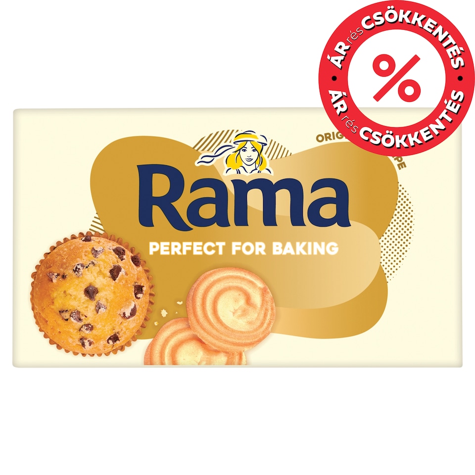 Rama 70% zsírtartalmú margarin 500 g  1. kép
