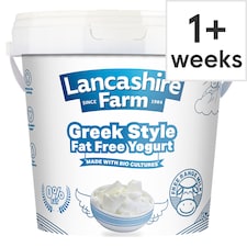 Lancashire Farm Greek Style Fat Free Yogurt 1kg