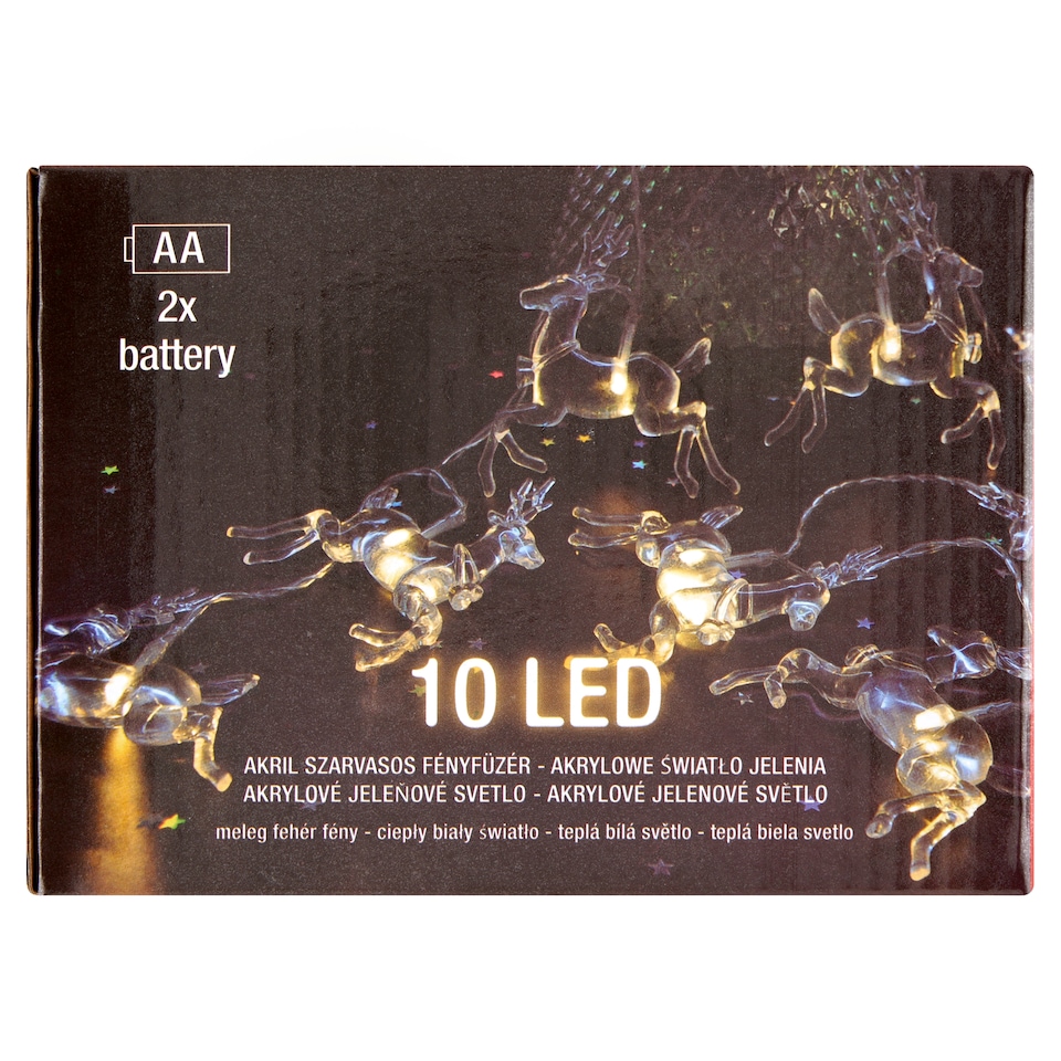 image 1 of Snow Meister SM2029 10 LED Acrylic Deer Light