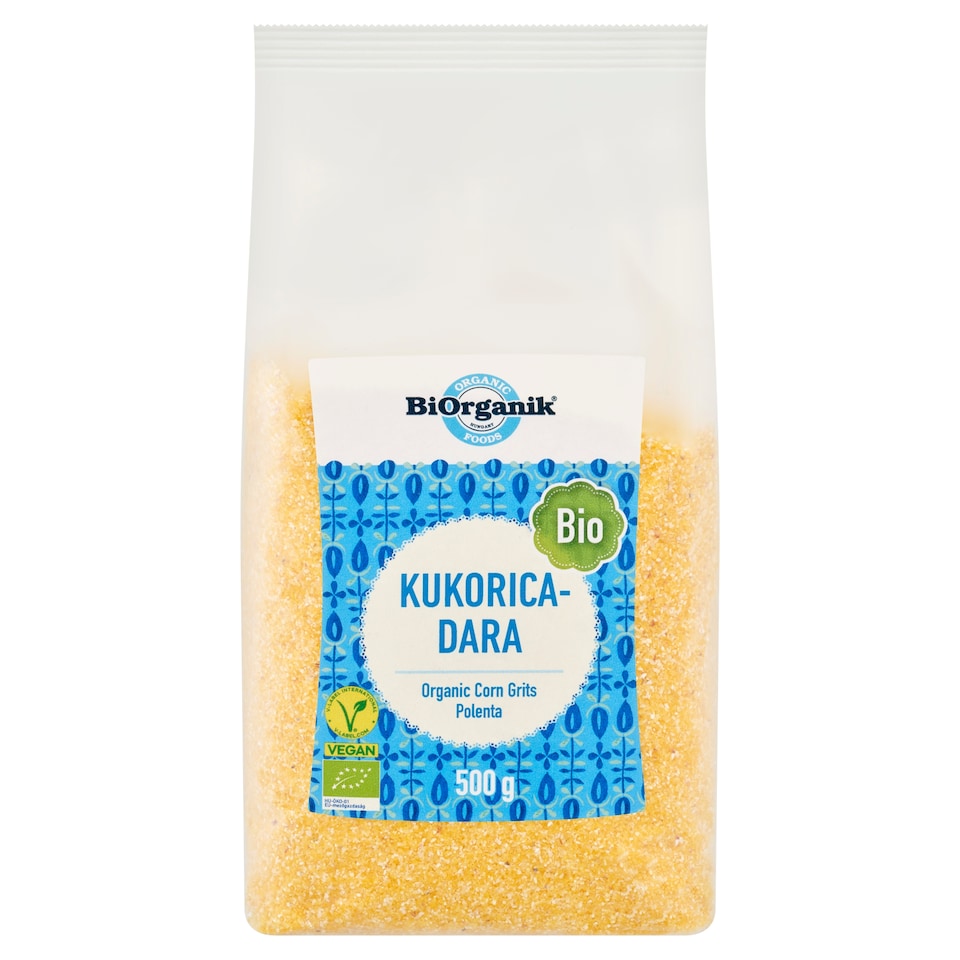 BiOrganik Organic Polenta Corn Grits 500 g