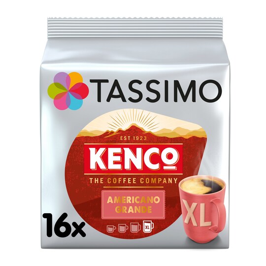 Tassimo Kenco Americano Grande Coffee Pods X16 Tesco Groceries