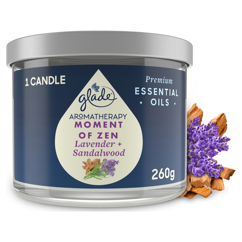 Glade Aromatherapy Candle Zen 260G